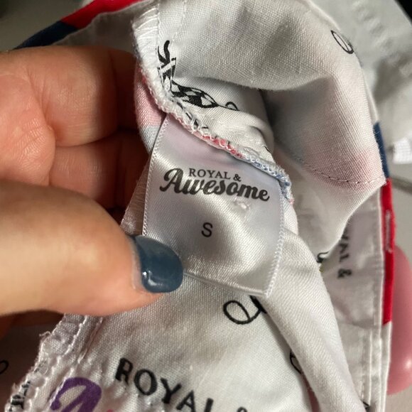 Royal & Awesome Boys American Flag Golf Shorts - Stars & Stripes Design - Picture 6 of 8